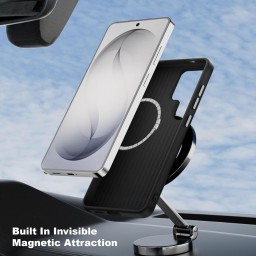 كفر سامسونج كلاكسي أس 26 ألترا كاربون فايبر مع ماك سيف Samsung Galaxy S26 Ultra Carbon Fiber MagSafe Case