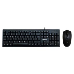 طقم Jertech KM160 لوحة مفاتيح وفأرة سلكي USB Jertech KM160 Mouse & Keyboard