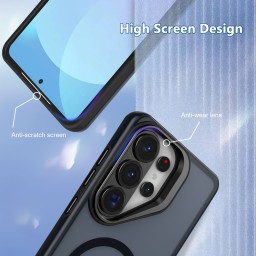 كفر سامسونج كلاكسي أس 26 ألترا أكريليك مع ماك سيف ومسند Samsung Galaxy S26 Ultra Acrylic MagSafe Case