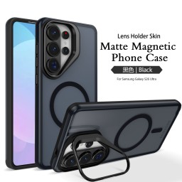 كفر سامسونج كلاكسي أس 26 ألترا أكريليك مع ماك سيف ومسند Samsung Galaxy S26 Ultra Acrylic MagSafe Case