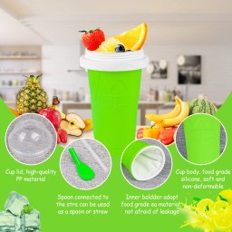 كوب السلاشي السحري لصنع المثلجات في دقائق The Magic Slushy Cup for Making Frozen Treats in Minutes