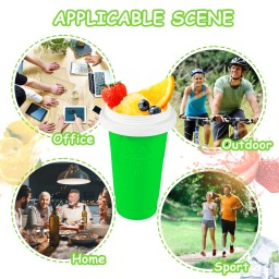 كوب السلاشي السحري لصنع المثلجات في دقائق The Magic Slushy Cup for Making Frozen Treats in Minutes