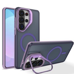 كفر سامسونج كلاكسي أس 26 ألترا أكريليك مع ماك سيف ومسند Samsung Galaxy S26 Ultra Acrylic MagSafe Case