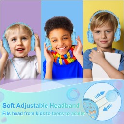 سماعات رأس ديناصور مع ملحقات ممتعة للأطفال Dinosaur headphones with fun accessories for kids