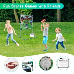 لعبة رمي كرة القدم 65×65×108 سم للمهارة والمرح Football throwing game 65×65×108 cm for skill and fun