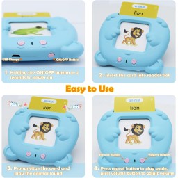 جهاز موويز لتعليم الإنجليزية والألمانية للأطفال Mowiz device for teaching English and German to children.