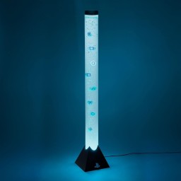 مصباح بلايستيشن آيكون إكس إل المتدفق مع فقاعات مائية وتحكم عن بعد من بالادون Paladone PlayStation Icons XL Flow Lamp (122cm)