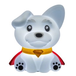 مصباح ليلي سيليكون مطاطي كريبتو الكلب الخارق سوبرمان من دي سي DC Comics Superman Krypto the Superdog Squishy Silicone Night Light