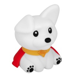 مصباح ليلي سيليكون مطاطي كريبتو الكلب الخارق سوبرمان من دي سي DC Comics Superman Krypto the Superdog Squishy Silicone Night Light