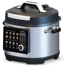 قدر الضغط الكهربائي الذكي من سيلفر كوك - 6 لتر Silver Cook Pressure Cooker