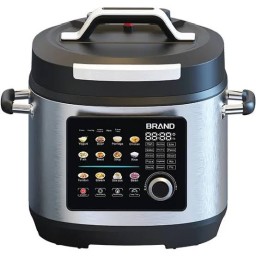قدر الضغط الكهربائي الذكي سعة 6 لتر من كراون CROWN Romix Smart Electric Pressure Cooker 6L