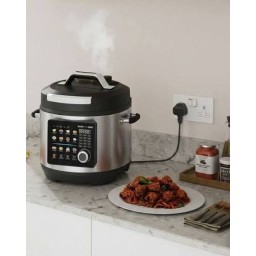 قدر الضغط الكهربائي الذكي سعة 6 لتر من كراون CROWN Romix Smart Electric Pressure Cooker 6L