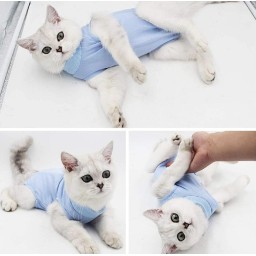 بدلة التعافي بعد جراحة القطط Cat Surgery Recovery Suit