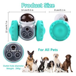 لعبة اطعام حيوانات اليفة على شكل روبوت  Interactive Robot Food Dispenser Toy Interactive Robot Food Dispenser Toy