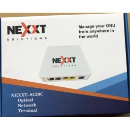 وحدة شبكة ضوئية Nexxt XPON بسرعة 1 جيجابت Nexxt NEXXT-8120C XPON 1G Optical Network Terminal (ONU)