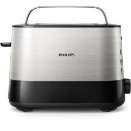 جهاز تحميص فتحتين عريضه 1000 واط Philips Viva Collection Toaster HD2637/91