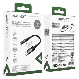 محول الصوت ACEFAST J12 من USB-C إلى 3.5mm ACEFAST J12 USB-C to 3.5mm Audio Converter