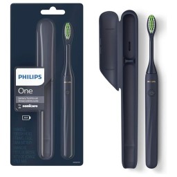 فيليبس ون سونيكير فرشاة أسنان كهربائية بالبطارية HY1100/04 مع علبة سفر Philips One by Sonicare Battery Toothbrush HY1100/04 with Travel Case