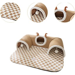 نفق وسرير القطط Cat Tunnel & Bed