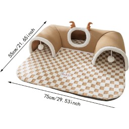 نفق وسرير القطط Cat Tunnel & Bed