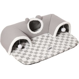 نفق وسرير القطط Cat Tunnel & Bed