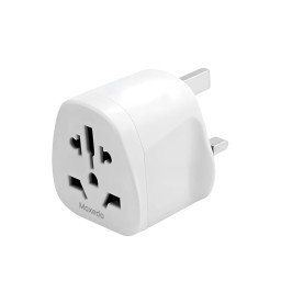 محول وقابس سفر عالمي "موكسيدو" تحويل المقابس العالمية إلى قابس UK ذو 3 رؤوس Moxedo Universal Travel Conversion Socket Multi-Plug World to UK Travel Adapter (3 Pin UK)