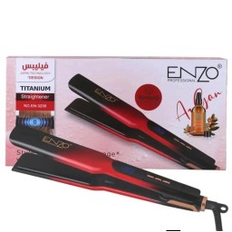 كاوية شعر بتقنية التيتانيوم من إنزو ENZO Professional Titanium Hair Straightener