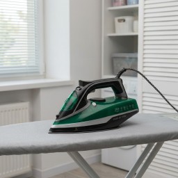 مكوى بخار سيراميك تقنية بخار المانية بقدرة 2200 واط Ceramic steam iron