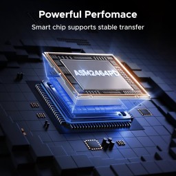 حافظة أقراص UGREEN M.2 NVMe SSD بسرعة 40 جيجابت في الثانية UGREEN M.2 NVMe SSD Enclosure 40Gbps