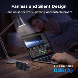 حافظة أقراص UGREEN M.2 NVMe SSD بسرعة 40 جيجابت في الثانية UGREEN M.2 NVMe SSD Enclosure 40Gbps