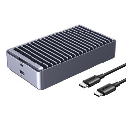 حافظة أقراص UGREEN M.2 NVMe SSD بسرعة 40 جيجابت في الثانية UGREEN M.2 NVMe SSD Enclosure 40Gbps
