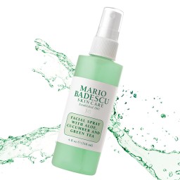 MARIO BADESCU Facial Spray With Aloe Cucumber, and Green Tea بخاخ الوجه بخلاصة الصبار والخيار والشاي الاخضر - 177 Ml