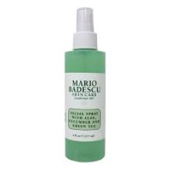 MARIO BADESCU Facial Spray With Aloe Cucumber, and Green Tea بخاخ الوجه بخلاصة الصبار والخيار والشاي الاخضر - 177 Ml
