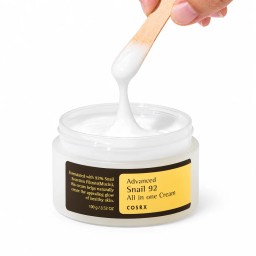 COSRX Advanced Snail 92 All In One Cream كريم الحلزون لترطيب البشرة من كوزركس - 100 G Jar