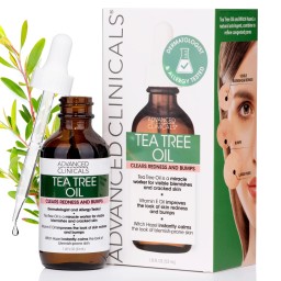 ADVANCED CLINICALS Tea Tree Oil Cleanser Redness And Bumps سيروم زيت شجرة الشاي من ادفانسد كلينيكالز