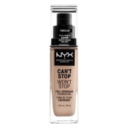 NYX Can't Stop Won't Stop Full Cover Foundation كريم اساس نيكس بتغطية كاملة - 10 - Buff