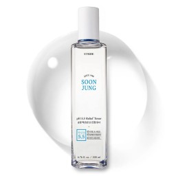 ETUDE Soon Jung PH 5.5 Relief Toner تونر مهدئ و مرطب للبشرة من ايتود - 200 Ml