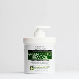 ADVANCED CLINICALS Green Coffee Bean Oil Anti-Cellulite Slimming Cream المرطب العملاق بحبوب القهوة الخضراء من ادفانسد كلينيكالز - 59 Ml