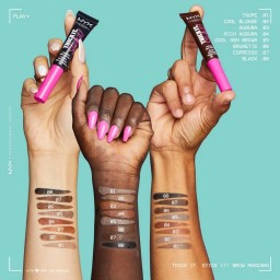 Nyx Professional Makeup Thick It Stick It Brow Gel Mascara جل الحواجب النباتي الملون من نيكس - Tisi04 Rich Auburn