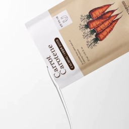 SKINFOOD Carrot Carotene Daily Calming Sheet Mask  قناع ورقي بمستخلص الكاروتين والجزر من سكنفود - 10 Sheet Mask