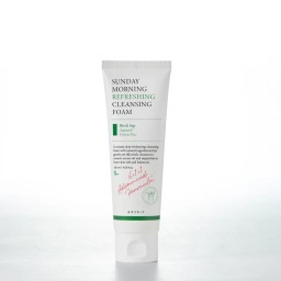 AXIS Y Sunday Morning Refreshing Cleansing Foam Birch Sap Aquaxyl Green Tea غسول البشرة الرغوي من اكسز واي