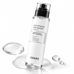 COSRX the 6 peptide skin booster hyaluronic acid + NGA + Amino acids معالج البشرة بالببتيدات والهايلرونك اسد والاحماض الامينية من كوزركس - 150 Ml