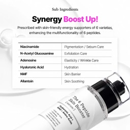 COSRX the 6 peptide skin booster hyaluronic acid + NGA + Amino acids معالج البشرة بالببتيدات والهايلرونك اسد والاحماض الامينية من كوزركس - 150 Ml