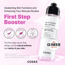 COSRX the 6 peptide skin booster hyaluronic acid + NGA + Amino acids معالج البشرة بالببتيدات والهايلرونك اسد والاحماض الامينية من كوزركس - 150 Ml