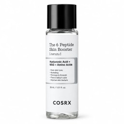 COSRX the 6 peptide skin booster hyaluronic acid + NGA + Amino acids معالج البشرة بالببتيدات والهايلرونك اسد والاحماض الامينية من كوزركس - 150 Ml