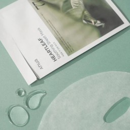ANUA Sheet Mask قناع ورقي للبشرة من انوا - Heartleaf + Ceramide Cream Mask Night Solution