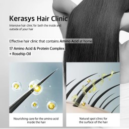 AEKYUNG KERASYS revitalizing shampoo protein care system for thin limp hair شامبو الشعر الضعيف من ايكيونك كيراساس - 400 Ml