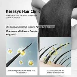 AEKYUNG KERASYS repairing shampoo protein care system for damaged hair شامبو الشعر المتضرر من ايكيونك كيراساس - 400 Ml