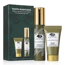 ORIGINS Youth Magicians Plantscription Cleansing & Line Smoothing Duo بكج ثنائي العناية بالبشرة من اورجنز