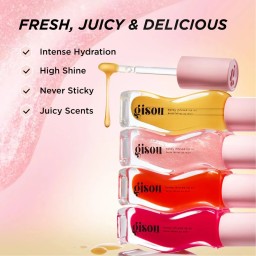 GISOU Honey Infused Lip Oil زيت الشفاه بالعسل من جيسو - Strawberry Sorbet